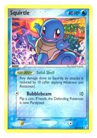 Pokemon - Squirtle (64) - EX Crystal Guardians : Amazon.com.br